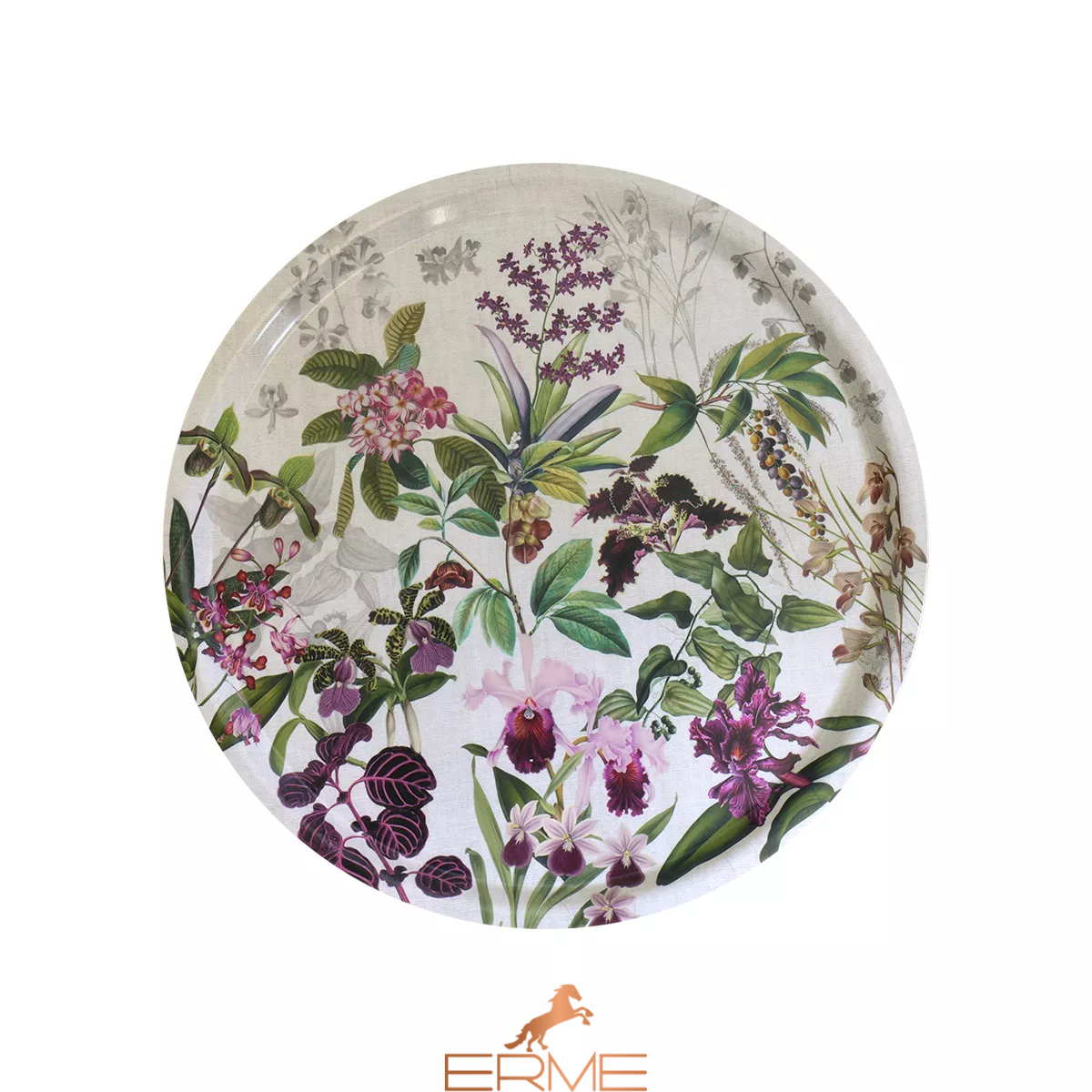 Поднос Garnier Thiebaut - Parfum d'orchidee Grege