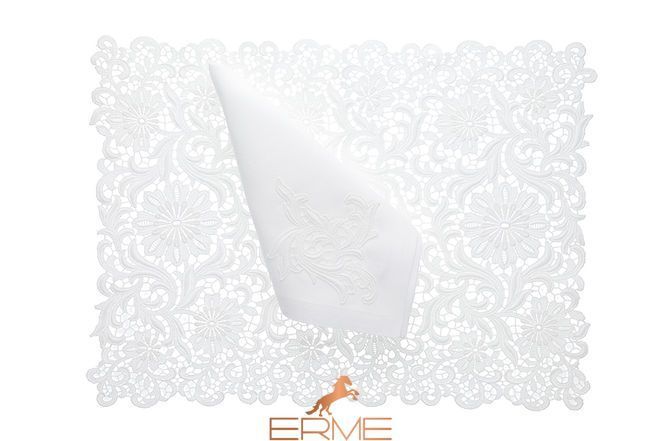 Сервировочный коврик Weissfee - Belvedere White