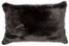 Square fur pillowcase Mansion - Charcoal Gray