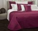 Signoria Firenze - Quilted bedspread MASACCIO Bordeaux, bordeaux, 260x270