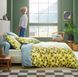 Постельное белье Scion Living Garden Lime, 50x70, 155x200, 180x290
