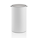 Decor Walter - Decor Walter - Paper container with lid White | Stainless steel matt