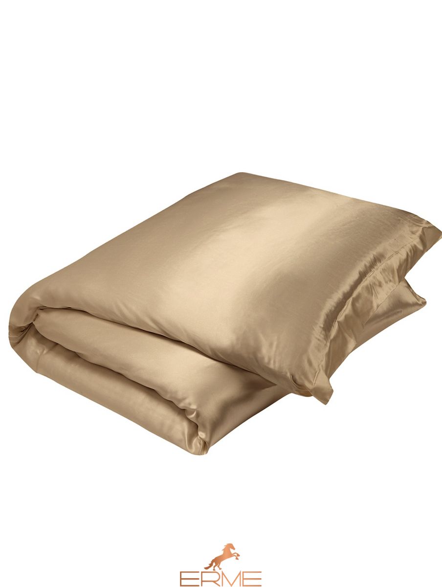 Gingerlily silk duvet cover - Sand, 240x260