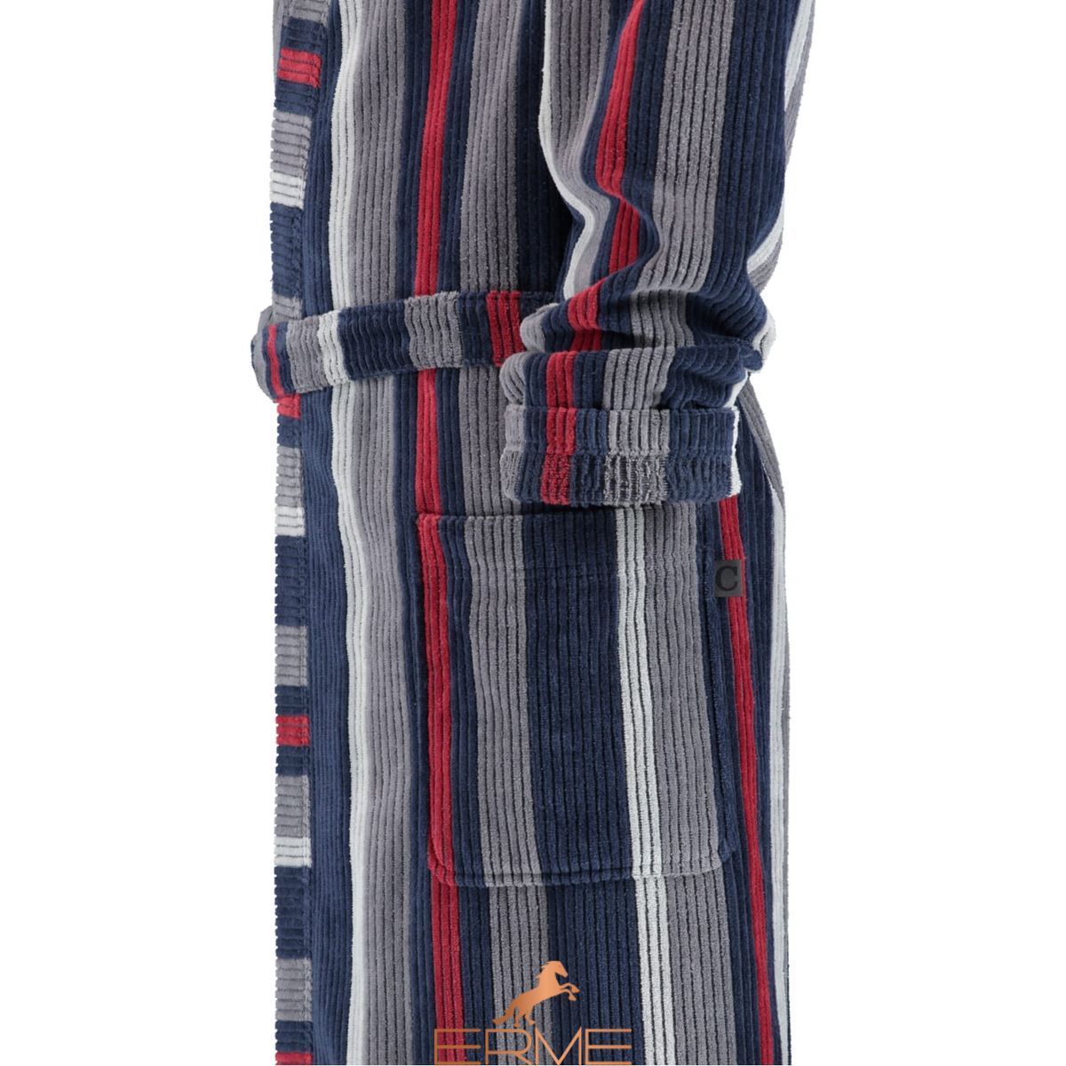Men's bathrobe Cawoe - 1837 Blau Graphit