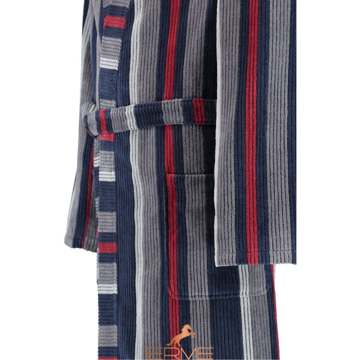 Men's bathrobe Cawoe - 1837 Blau Graphit