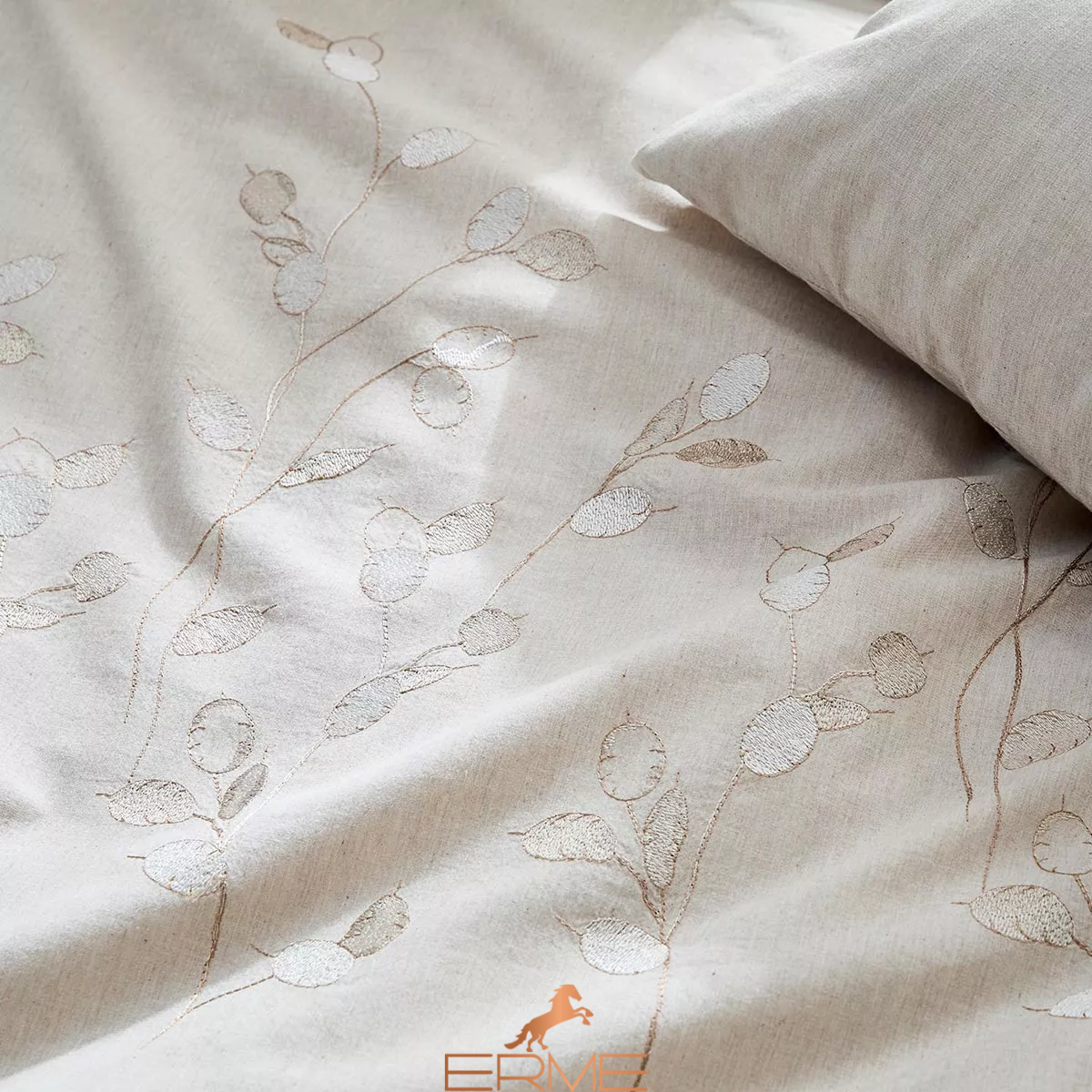 Duvet cover Garnier Thiebaut - Monnaie du Pape Naturel