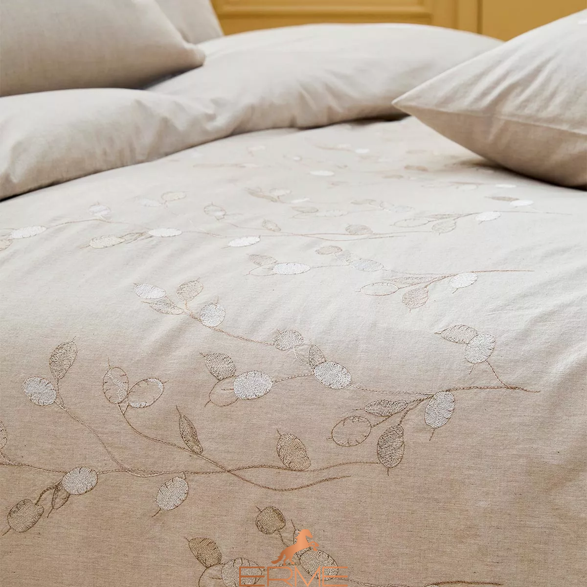 Duvet cover Garnier Thiebaut - Monnaie du Pape Naturel
