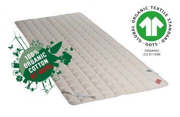 Наматрацник Бiо бавовна Hefel Bio-Cotton, 90x200, 900 гр