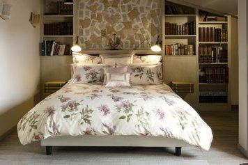 Постільна білизна Signoria Firenze - Clematis IVORY / PINK, 50x75 (2шт), 155x200 (2шт), 270x290