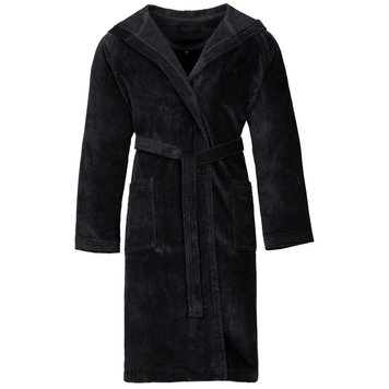 Bathrobe Vossen - Texas Schwarz XXL