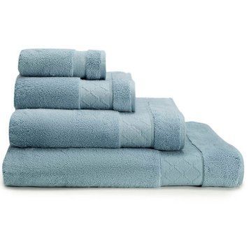 Рушник банний Бавовна Le Jacquard Francais Caresse Blue Ice (30x50 см)