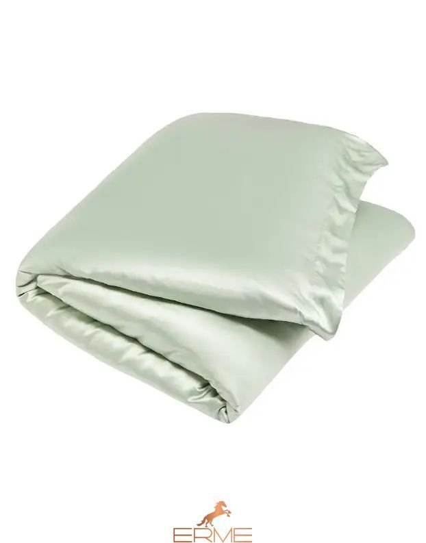 Шовкова постільна білизна Gingerlily Sage, 50x75 (2шт), 200x200, 160x200 на резинці