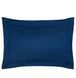 Шовкова постільна білизна Gingerlily Navy, 50x75 (2шт), 200x200, 160x200 на резинці