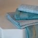 Рушник банний Бавовна Le Jacquard Francais Caresse Blue Ice (30x50 см)