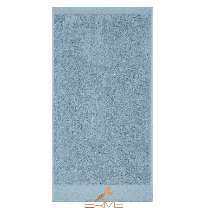 Рушник банний Бавовна Le Jacquard Francais Caresse Blue Ice (30x50 см)