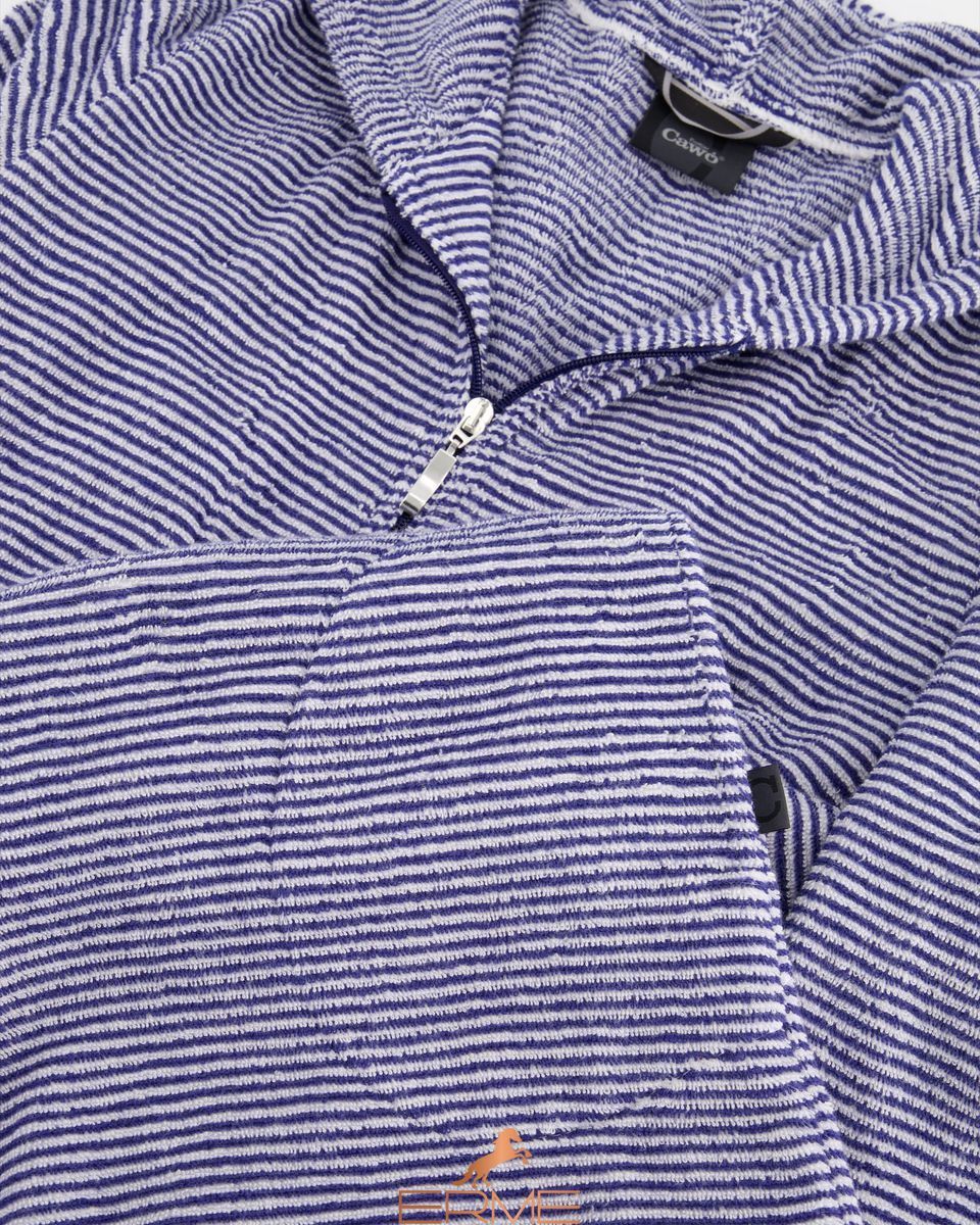 Жіночий халат Cawoe - 3335 Navy-Weib