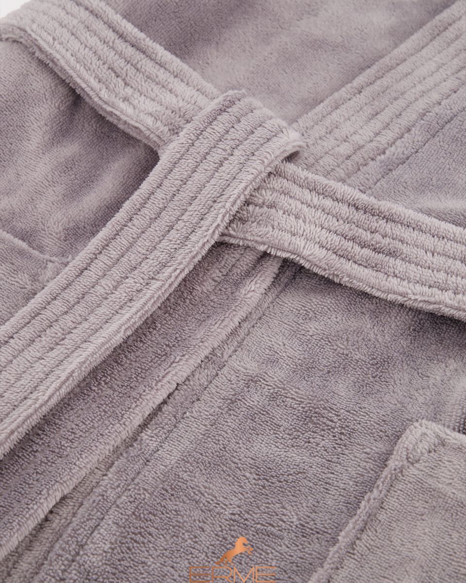 Men's bathrobe Cawoe - 800 Graphit 73