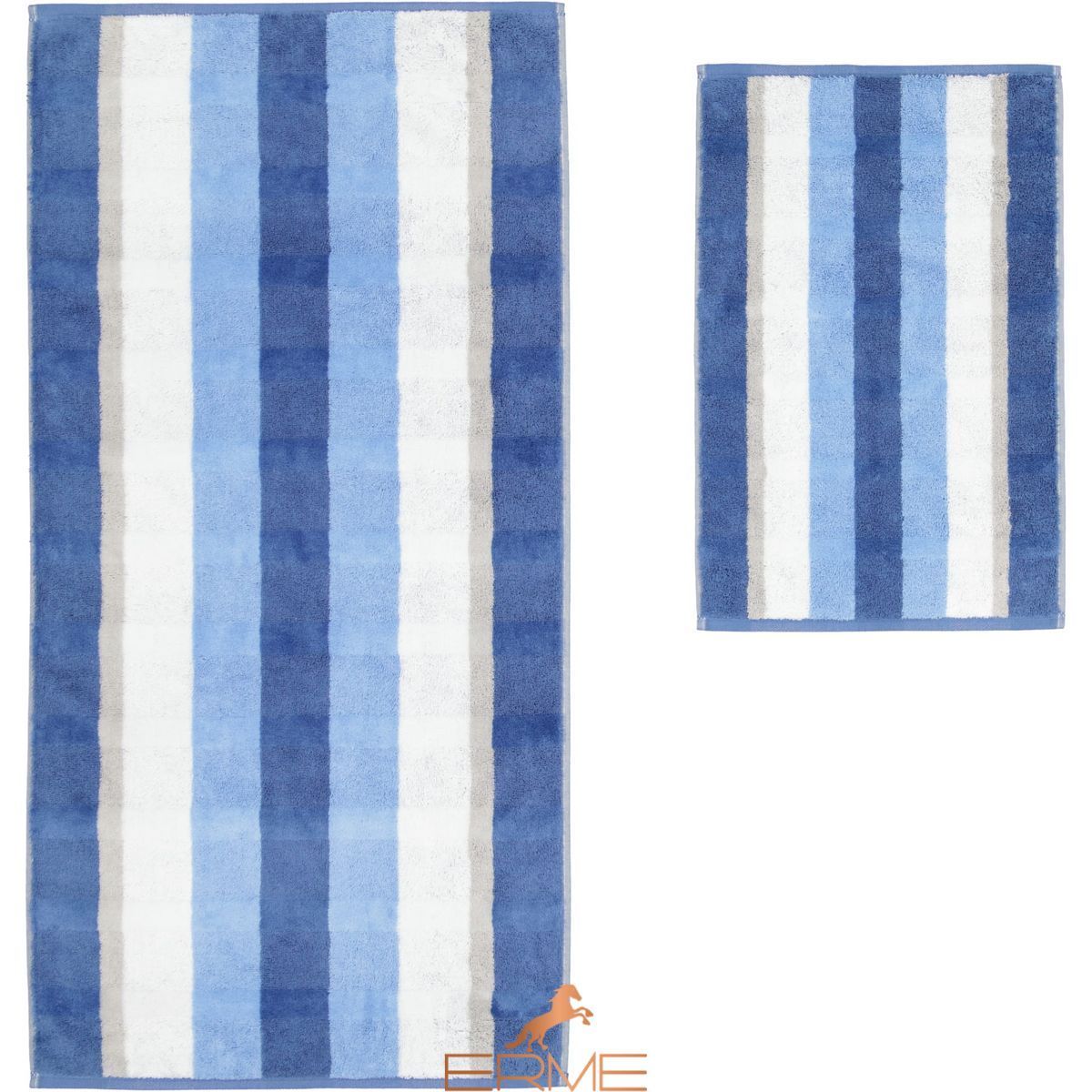 Towel Cawoe - Stripe Saphir, 30х50