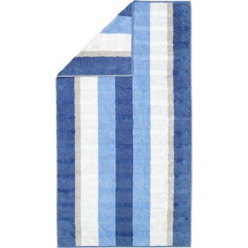 Полотенце Cawoe - Stripe Saphir, 30х50