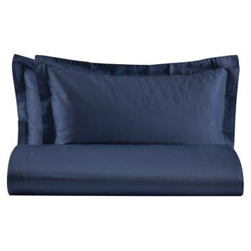 Bed linen Biancoperla - Afrodite Navy Blue, 50x75 (2pc), 155x200 (2pc), 270x290