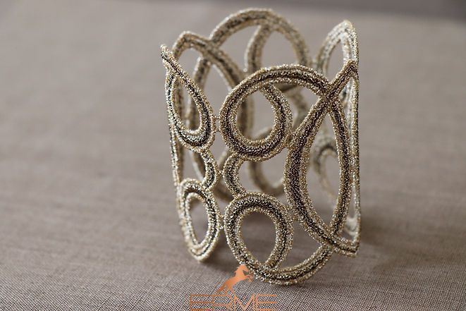 Weissfee napkin holder - Curle Copper