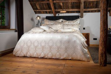 Натуральное шелковое постельное белье Seidenweber Damask J51, 50x70 (2шт)