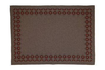 Weissfee serving mat - Moon Brown