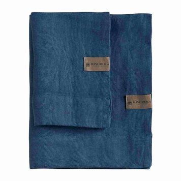 Набор полотенец для лица + гостевое Biancoperla Panama Lavagna, 60х110 + 40х60 + 100x140