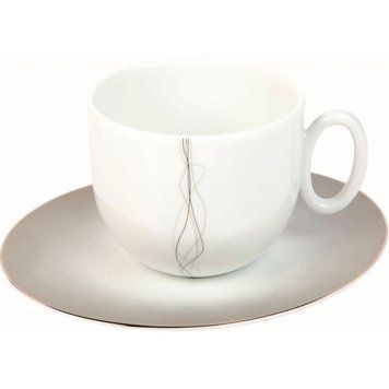 Deshouli&egrave;res Lignes folles - Breakfast cup and saucer 300 mm