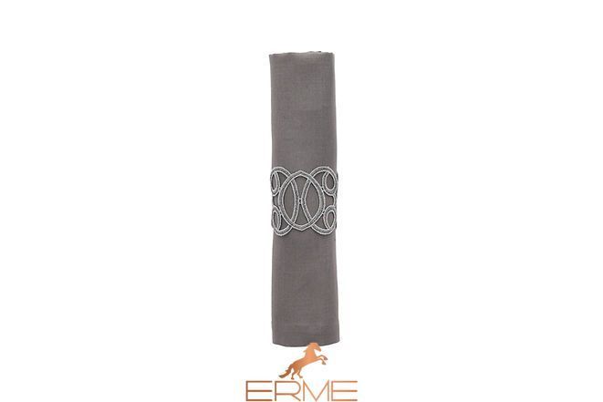Weissfee napkin holder - Curle Silver