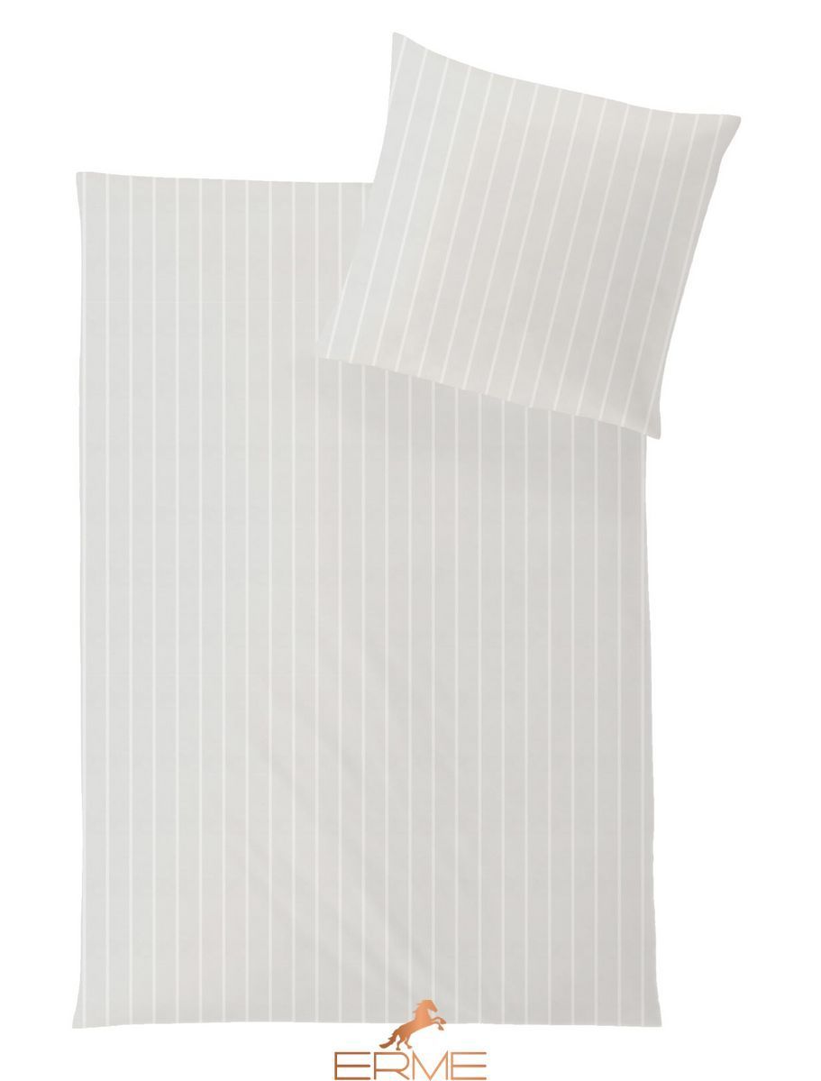 Постільна білизна - Hefel Dobby Weave STRIPES IVORY, 50x70 (2шт), 140x200