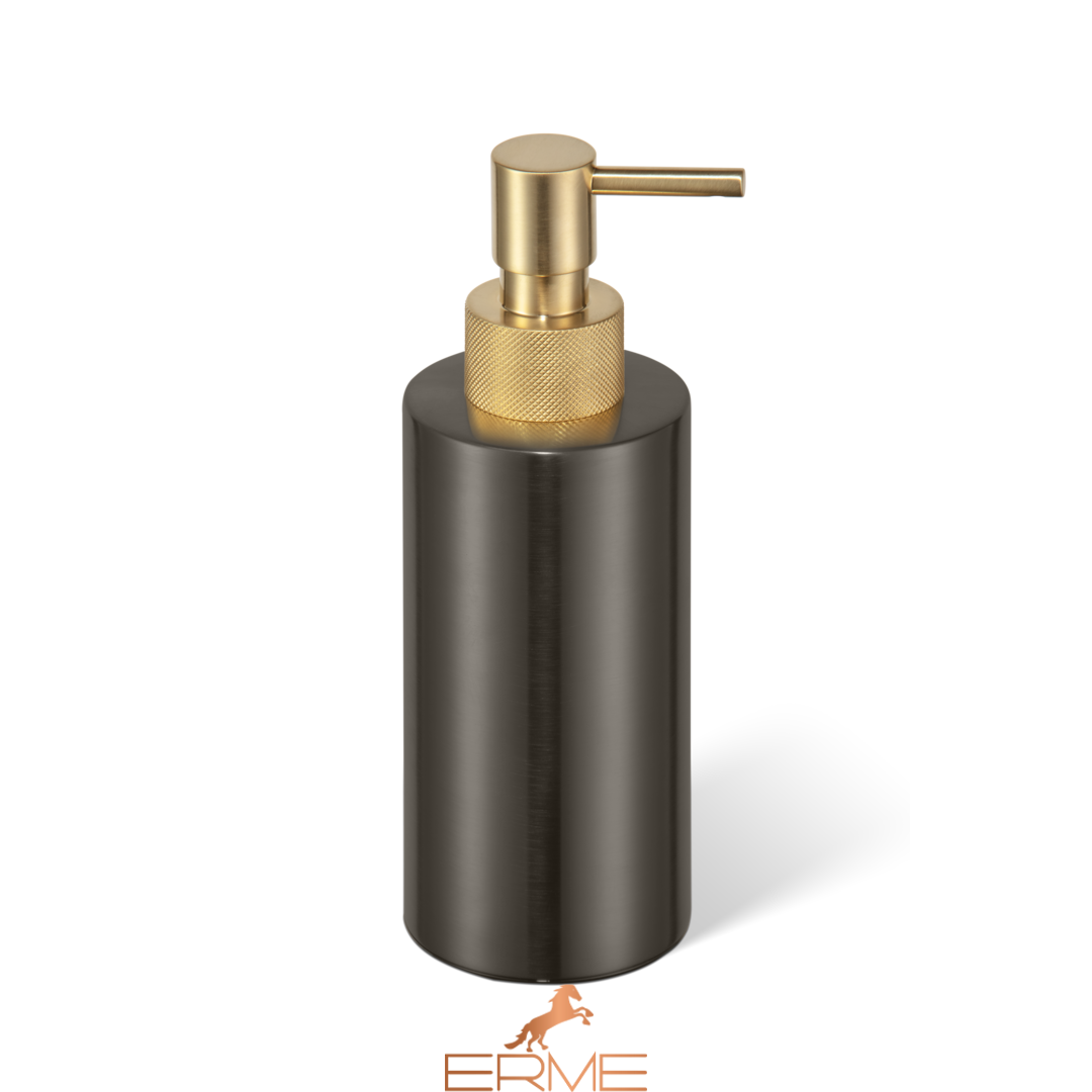 Decor Walter CLUB - SOAP DISPENSER Dark bronze / Gold matt