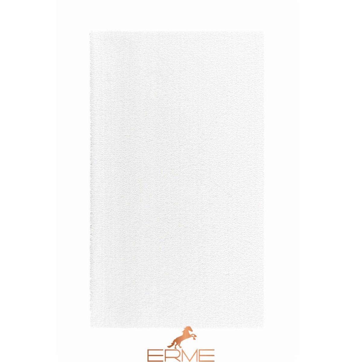 Graccioza velor bath mat - Egoist White, Under the order (delivery from 4 weeks), 70x120 cm