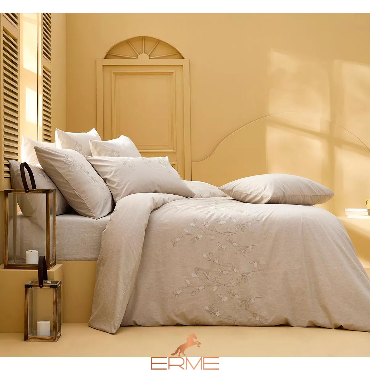 Pillowcase Garnier Thiebaut - Monnaie du Pape Naturel