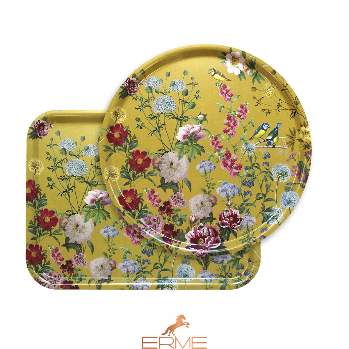 Поднос Garnier Thiebaut - Mesanges Curry