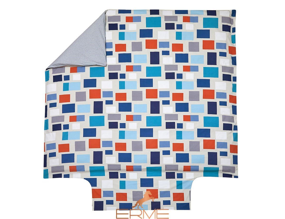 Постельное белье Scion Living Blocks Celadon, 50x70, 155x200, 180x290