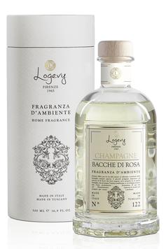 Аромадифузоры - Logevy Firenze - Champagne e bacche di rosa (Шампанское & Розовые ягоды), 250 мл