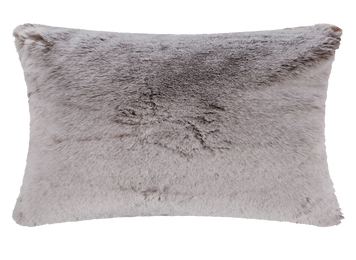 Square fur pillowcase Mansion - Shestnut