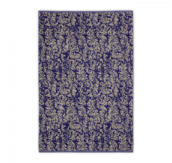 Полотенце Leitner Leinen - Friuli - 450 Navyblue, 30х30