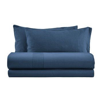 Bed linen Biancoperla - Nantes Denim, 50x75 (2pc), 155x200 (2pc), 270x290