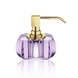 Decor Walter KRISTALL - SOAP DISPENSER Violet / Gold