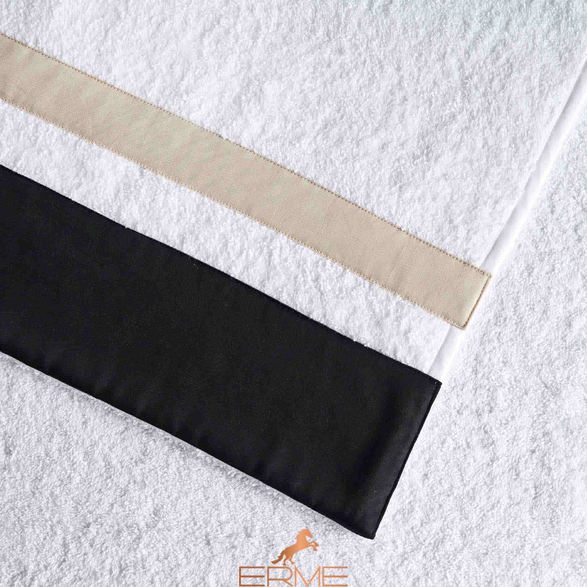 Набор полотенец для лица + гостевое Biancoperla Pure Bianco / Bolle / Oslo, 60х110 + 40х60 + 100x140