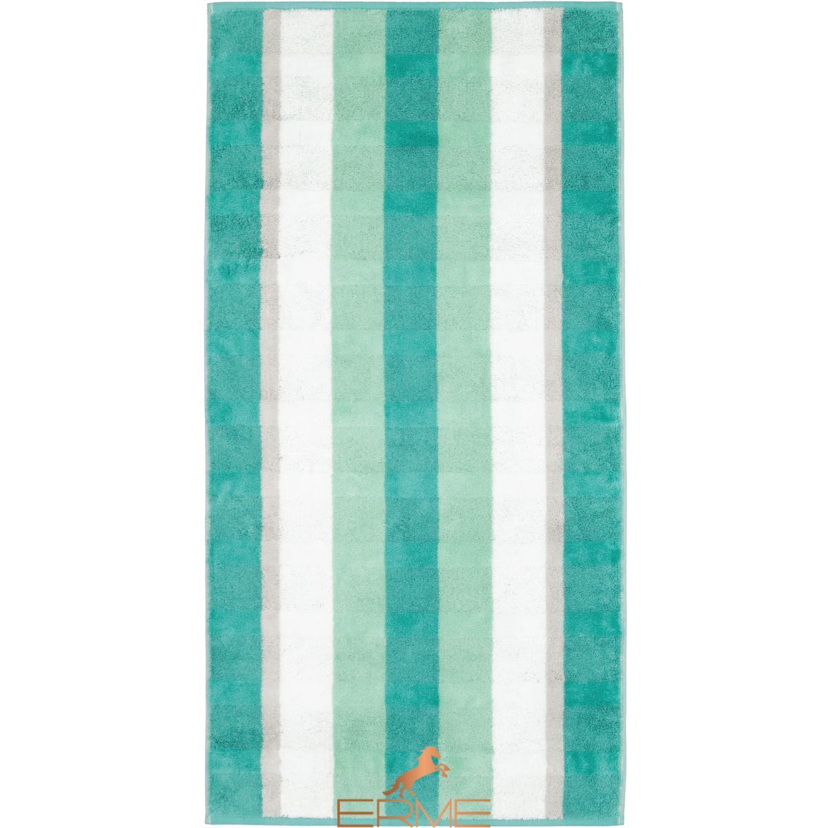 Towel Cawoe - Stripe Smaragd, 30х50