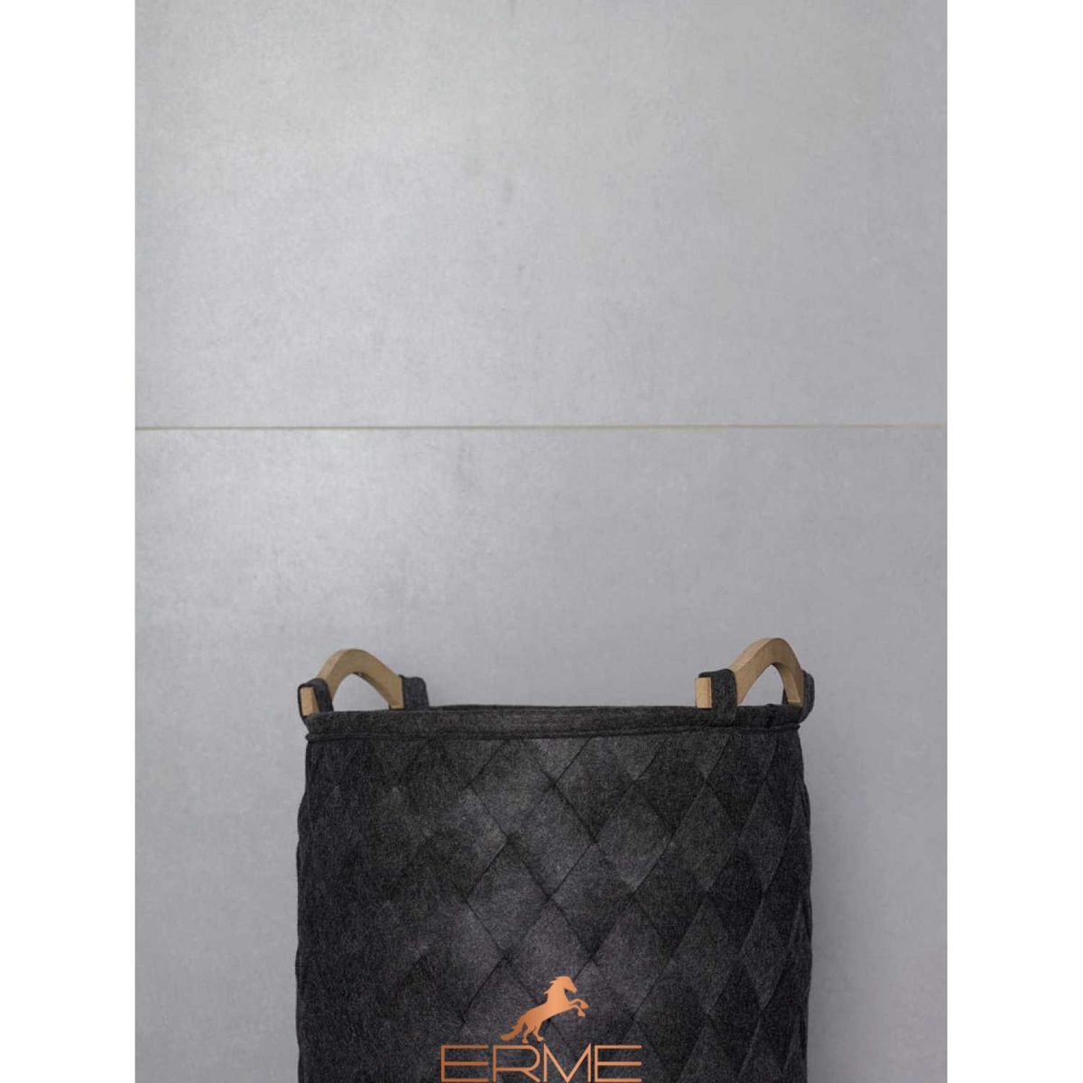 Aquanova - Amy Dark Gray - Laundry basket