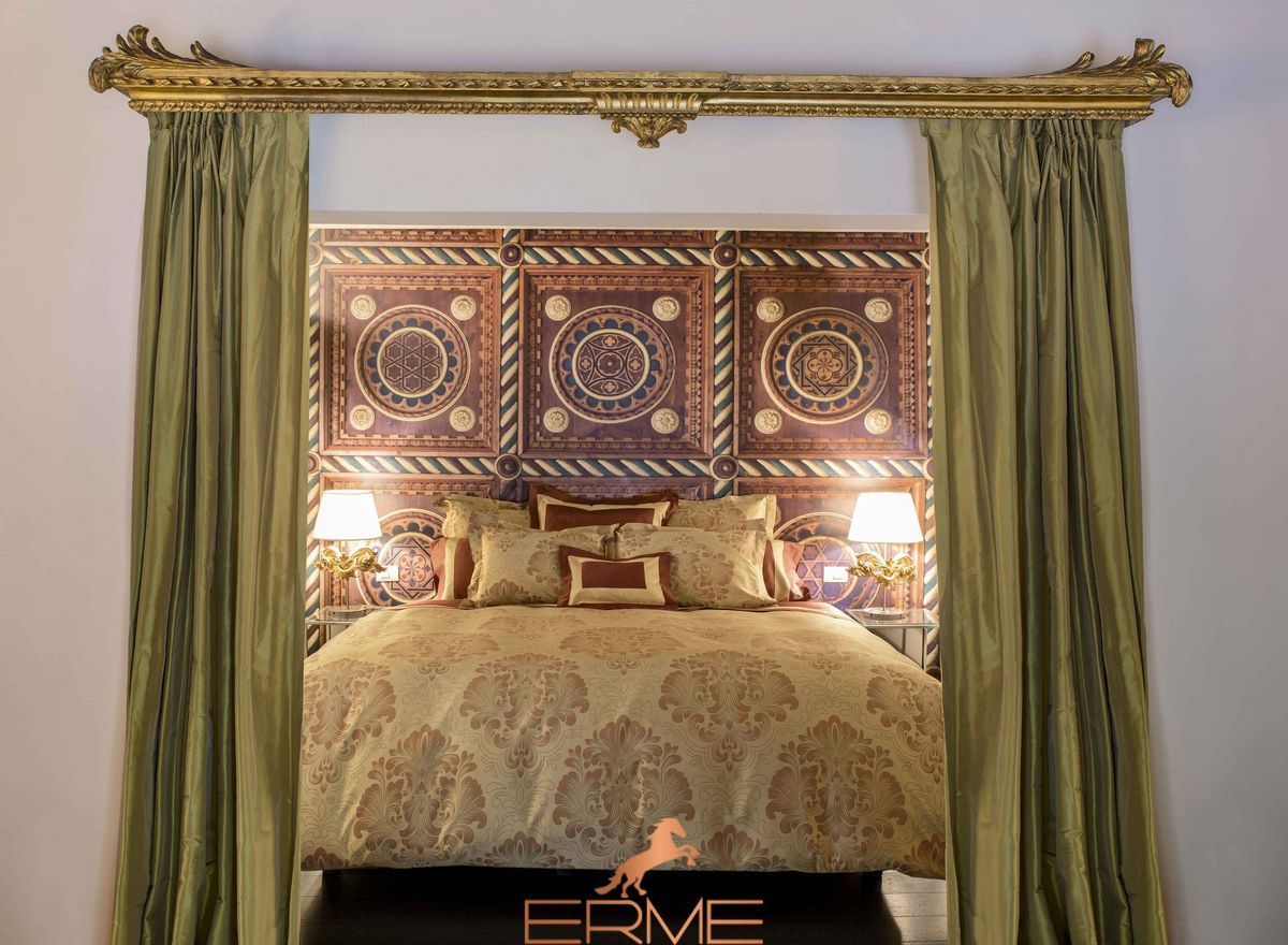 Bed linen Signoria Firenze - Torino Red, 50x75 (2pc), 155x200 (2pc), 270x290