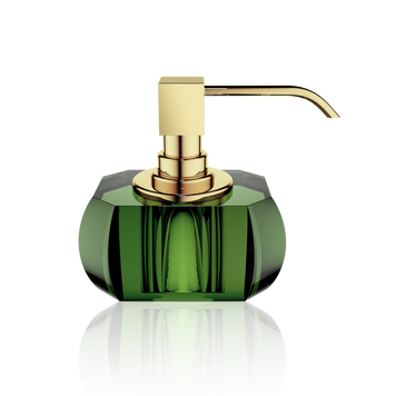 Decor Walter Kristall Capri Дозатор для рідкого мила - English Green | Gold