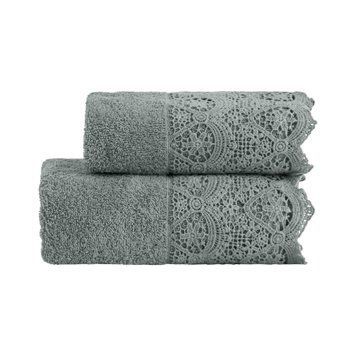 Набір рушників для обличчя + гостьове Biancoperla Canastra Baguio, 60х110 + 40х60 + 100x140