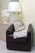 CO.BI. DOUBLE blanket- Grey, Grey/white, 140x180