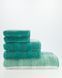 Towel Cawoe - Stripe Smaragd, 30х50