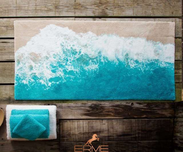 Carpet for the bathroom Abyss&Habidecor - Malibu, Under the order (delivery from 4 weeks), 70x140 сm